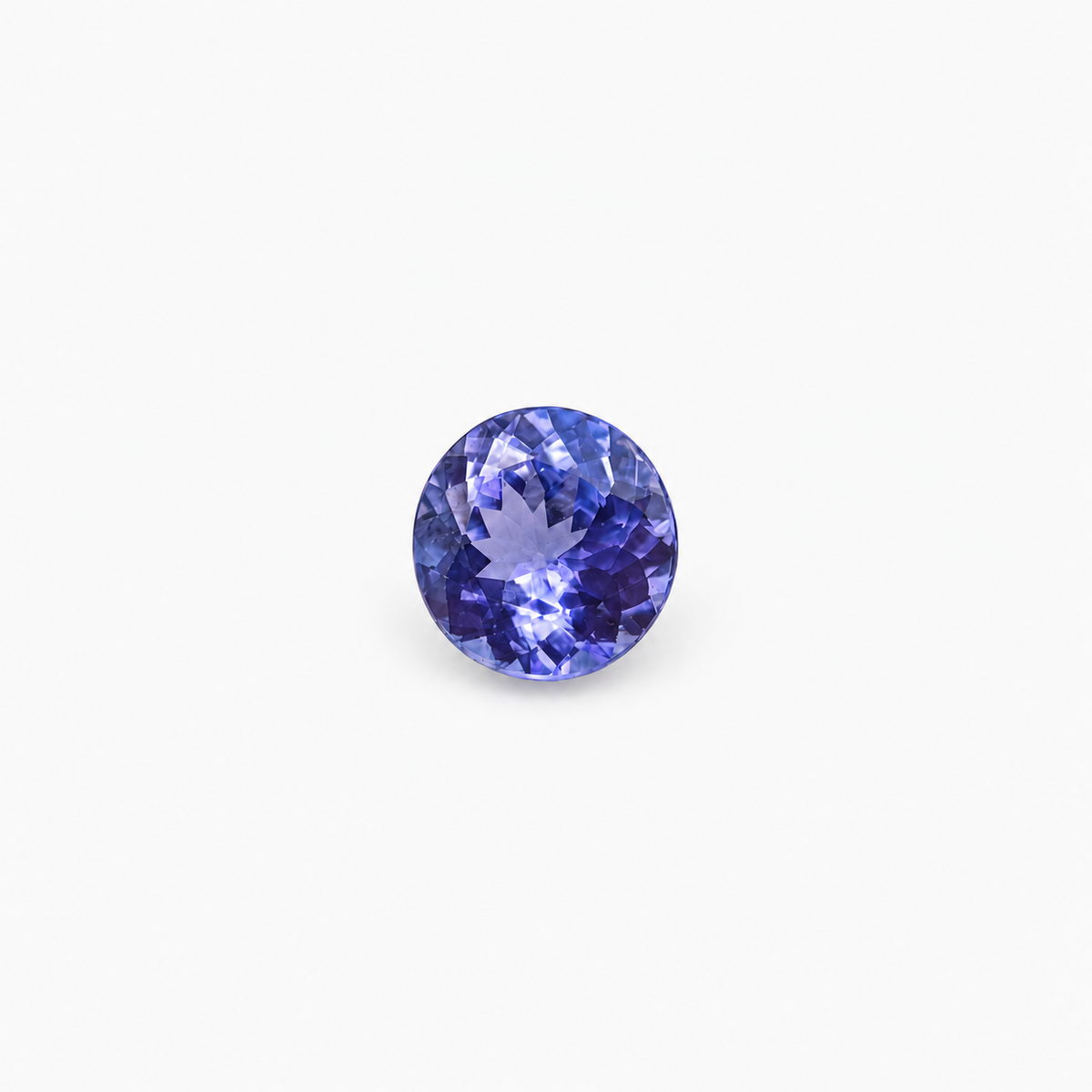 156 oval tanzanite 1.25 ct, soft violet-blue with lavender tones