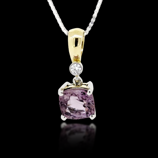 Purple Spinel Pendant